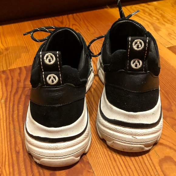 WISHBONE Black Chunky Sneaker - Picture 7 of 10